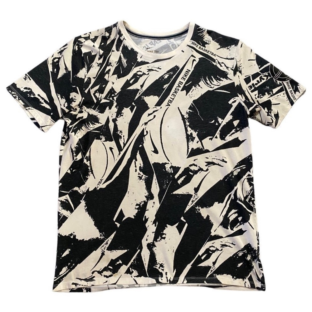 Nike Kyrie Irving Tee AOP T-shirt Mens Large Dri Fit Basketball Streetwear